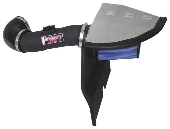 Injen 2010 Camaro 3.6L V6 Wrinkle Black Power-Flow Short Ram Air Intake System (injPF7011WB)