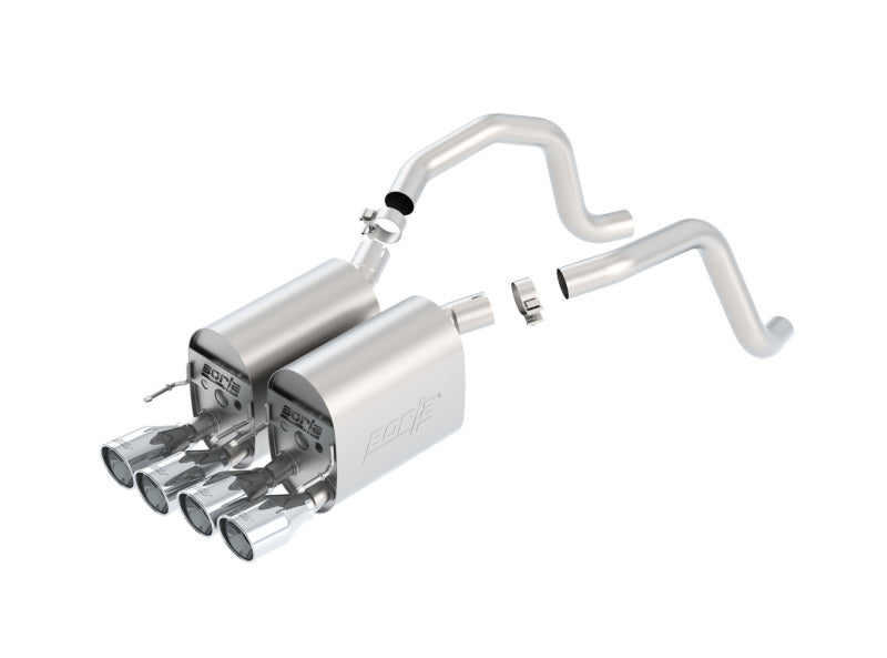Borla 2005-2008 Corvette Coupe/Conv 6.0L/6.2L 8cyl 6spd RWD Touring SS Exhaust (rear section only)