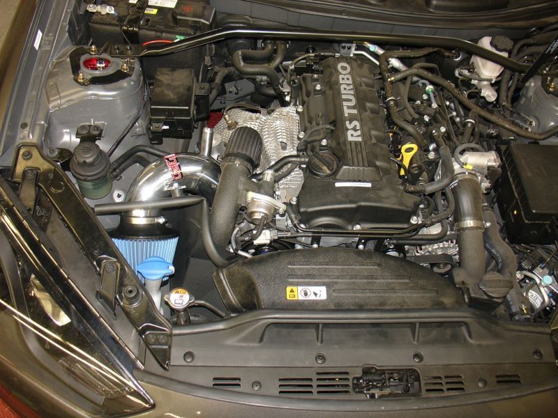 Injen 2013-2014 Hyundai Genesis Coupe 2.0L 4cyl Turbo GDI Polished Short Ram Intake w/ Heat Shield (injSP1387P) - photo 6