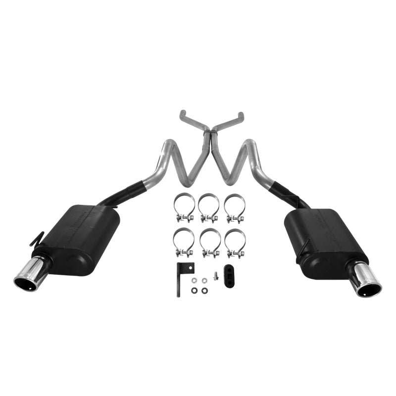 Flowmaster 2005-2009 Mustang V6 Force II Cat-Back Exhaust System - photo 3