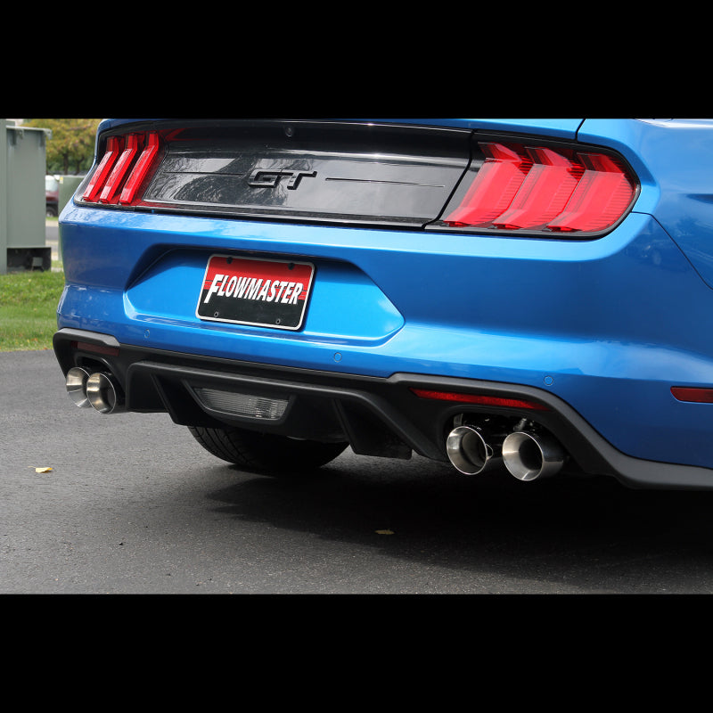 Flowmaster 2018-2023 Mustang 5.0L American Thunder Axle-Back Exhaust System ( with Valves) - photo 6