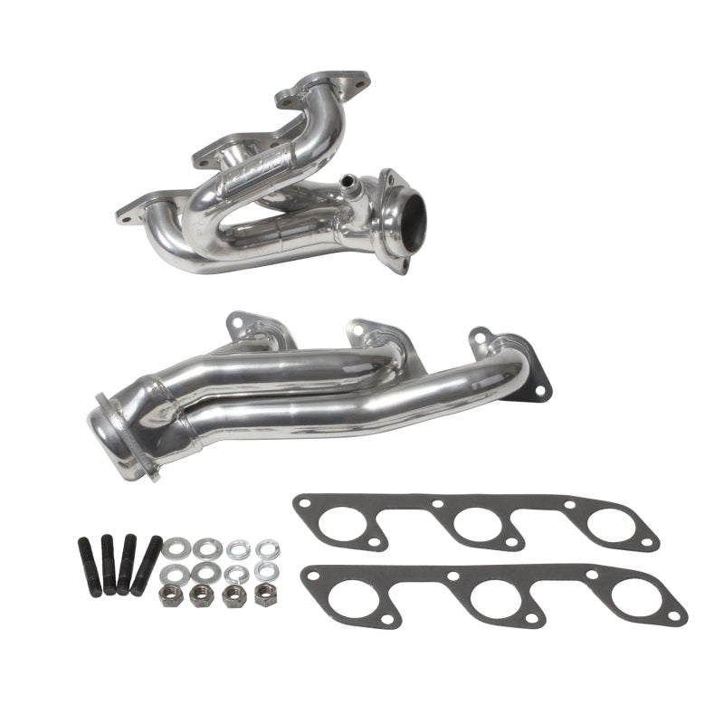 BBK 2005-2010 Mustang 4.0 V6 Shorty Tuned Length Exhaust Headers - 1-5/8 Silver Ceramic