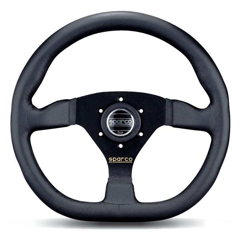 Sparco Steering Wheel Ring L360 Leather Black (015TRGL1TUV) - photo 2