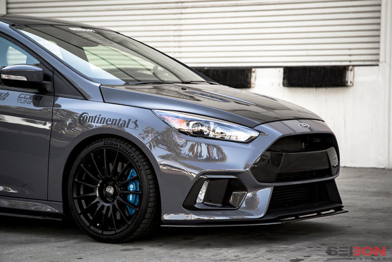 Seibon 2016-2018 Ford Focus RS Carbon Fiber Fog Light Surrounds