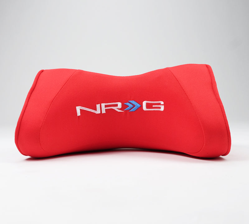 NRG Memory Foam Neck Pillow For Any Seats - Red (SA-001RD)