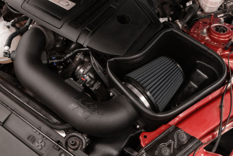 K&N 2018-2023 Ford Mustang GT 5.0L V8 F/I DRYFLOW Performance Air Intake System (knn30-2605) - photo 4