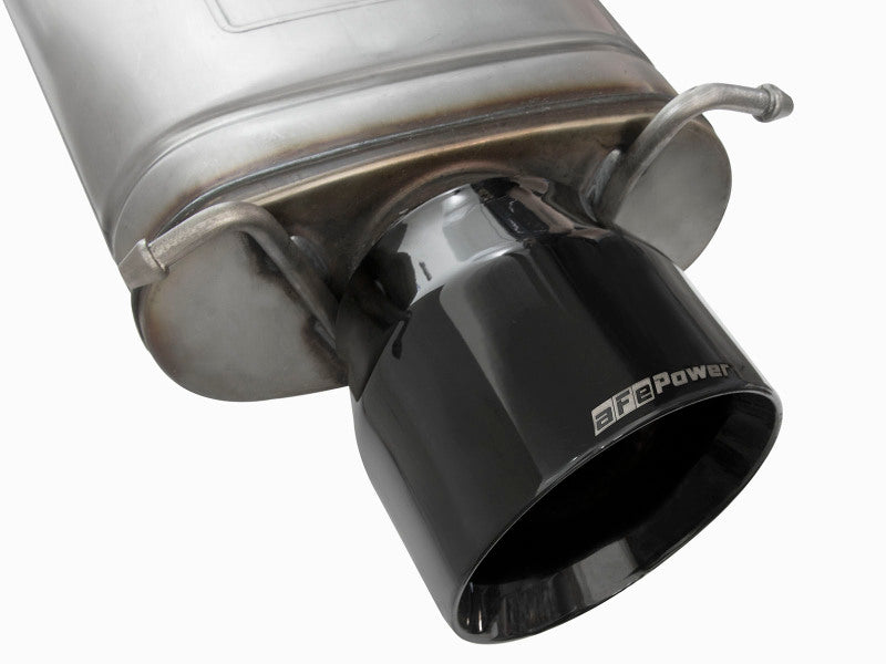 aFe MACH Force-Xp 3in Cat-Back Stainless Steel Dual Exhaust System with Black Tips 2009-2015 Cadillac CTS-V - photo 4