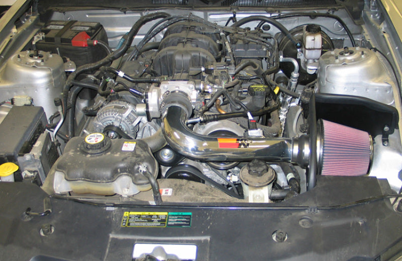 K&N 2010 Ford Mustang GT V6-4.0L Typhoon Intake (knn69-3525TS) - photo 2