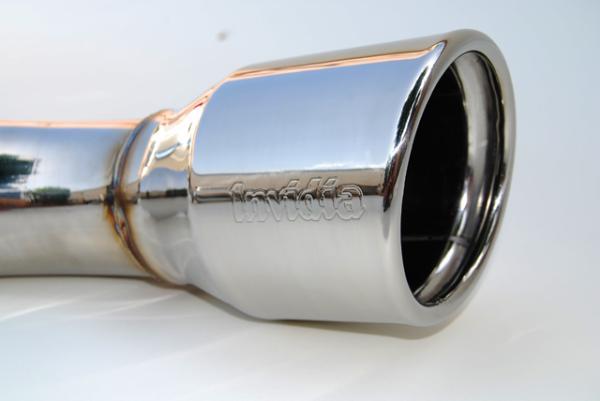 Invidia 2008+ WRX Hatch Q300 Single Rolled Stainless Steel Cat-Back Exhaust - photo 2