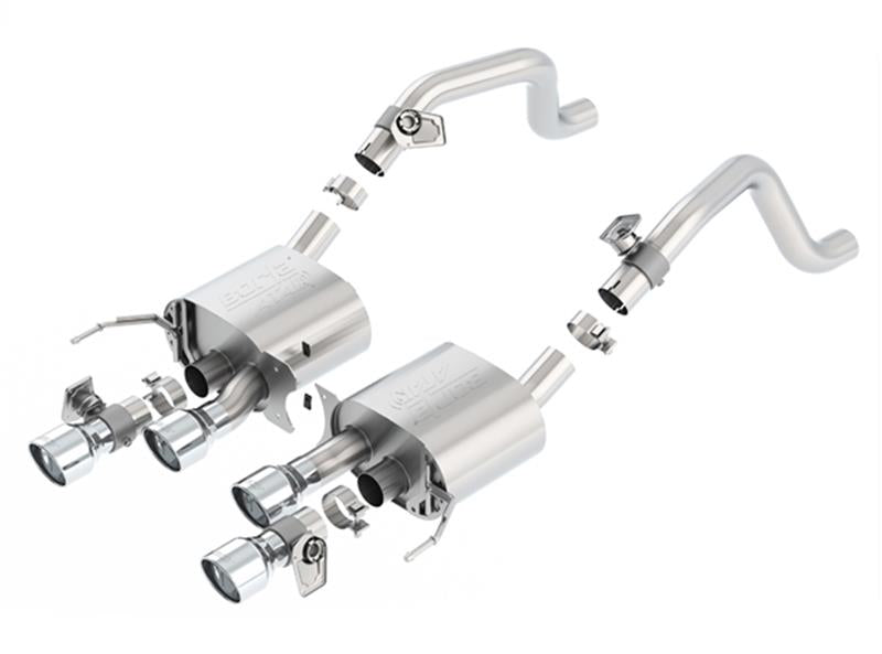 Borla 2014 Chevrolet Corvette C7 6.2L 8cyl ATAK Exhaust with NPP Dual Mode (rear section only) - photo 4