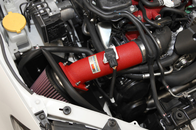 K&N 2008-2011 WRX/STi 2.5L H4 Red Typhoon Short Ram Intake (knn69-8005TWR) - photo 2