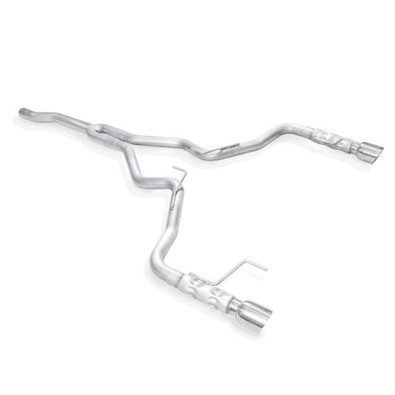Stainless Works 2015-2016 Mustang 2-1/2in Cat-Back Retro Chambered Mufflers