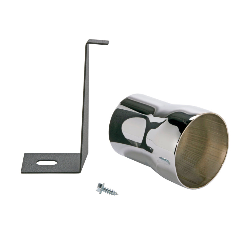 BBK 1986-1988 Mustang Cold Air Kit Adapter - Chrome (bbk1558)