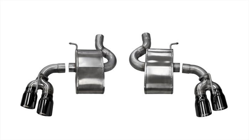 CORSA Performance 2017-2024 Chevrolet Camaro SS 6.2L V8 2.75in Black Xtreme Axle-Back Exhaust