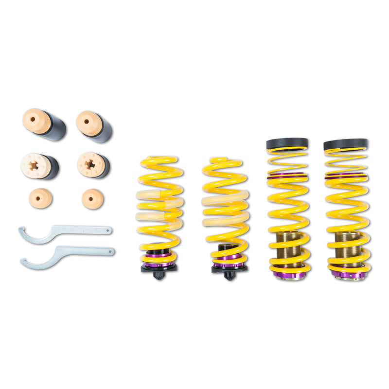KW H.A.S. Height Adjustable Spring Kit for Audi A4/S4 Quattro (B9) AWD w/o Electronic Dampers (50mm) (253100BH)