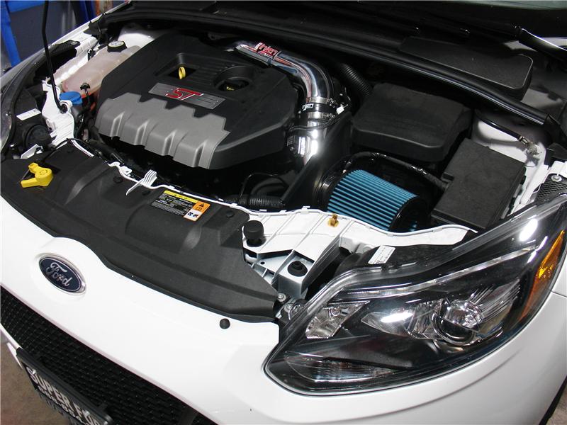 Injen 2013-2014 Ford Focus ST 2.0L (t) 4cyl Polished Short Ram Intake w/MR Tech & Heat Shield (injSP9001P) - photo 4