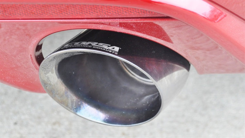 CORSA Performance 2015-2017 Ford Mustang GT 5.0 3in Axle-Back Exhaust Polish Dual 4.5in Tip Sport - photo 2