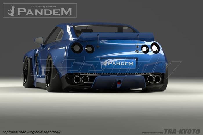 GReddy 2009+ Nissan GT-R R35 Pandem Aero Front Fenders Only - photo 4