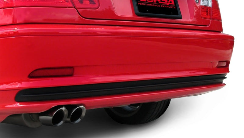 CORSA Performance 2001-2006 BMW 325i/ci Convertible E46 Black Sport Axle-Back Exhaust - photo 2
