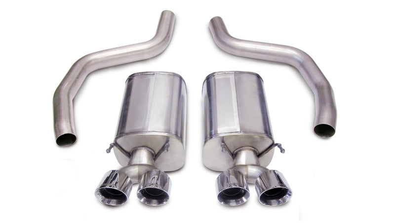 CORSA Performance 2006-2013 Chevrolet Corvette C6 Z06 7.0L V8 Polished Sport Axle-Back Exhaust - photo 2