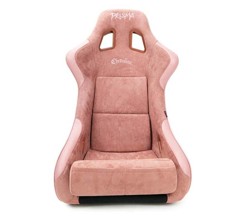 NRG FRP Bucket Seat Prisma-Chromatic Mauve Vegan Suede w/ Chameleon Back
