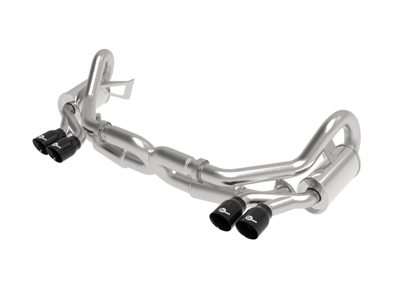 aFe MACH Force-Xp 2012-2016 Porsche 911 3in to 2.5in 304 Stainless Steel Cat-Back Exhaust (Excludes Turbo Models) - photo 2