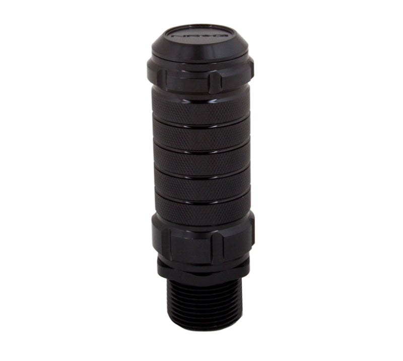 NRG Stealth Adjustable Shift Knob (M10X1.25) Nissan / Mazda / Toyota - Black (SK-500BK-1)