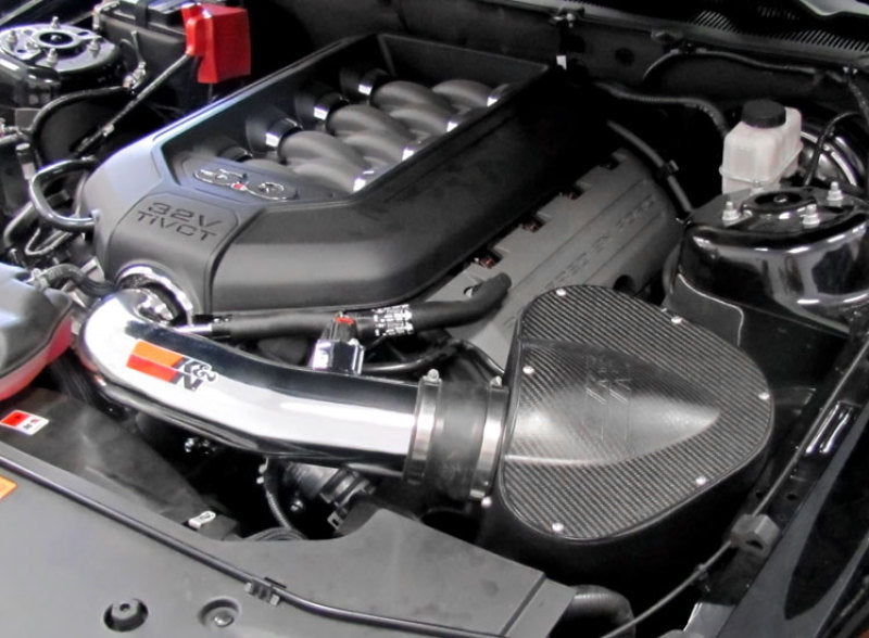 K&N 2011-2013 Ford Mustang GT 5.0L V8 Typhoon Performance Intake (knn69-3527TP) - photo 2