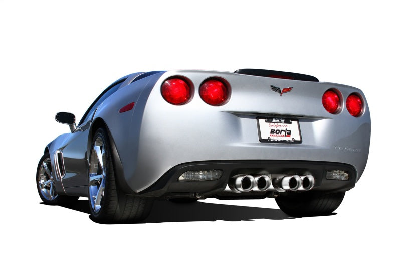 Borla 2009-2012 Chevrolet Corvette C6 Coupe/Convertible 6.2L 8cyl Aggressive ATAK Exhaust - photo 2