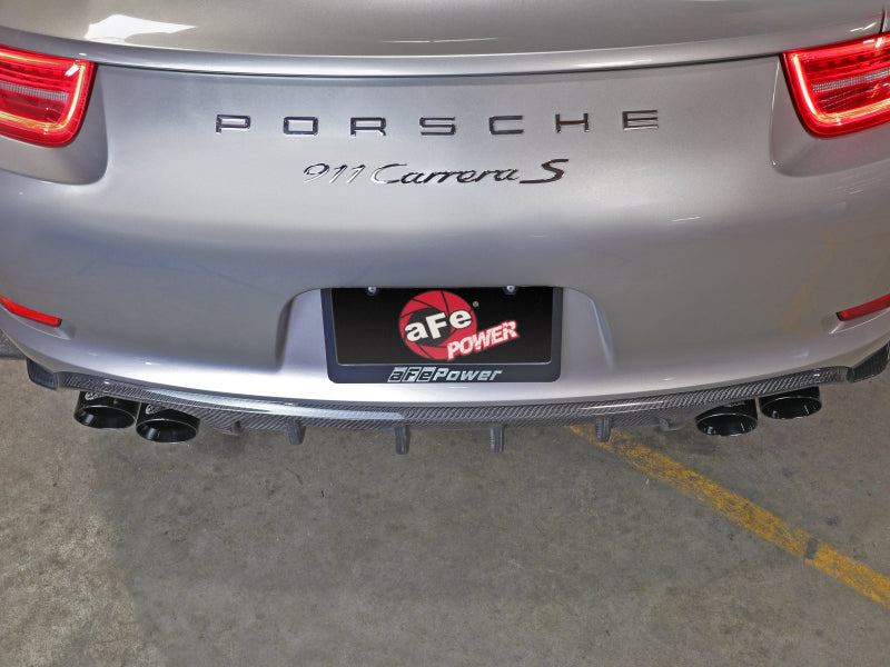 aFe MACH Force-Xp 2012-2016 Porsche 911 3in to 2.5in 304 Stainless Steel Cat-Back Exhaust (Excludes Turbo Models) - photo 4