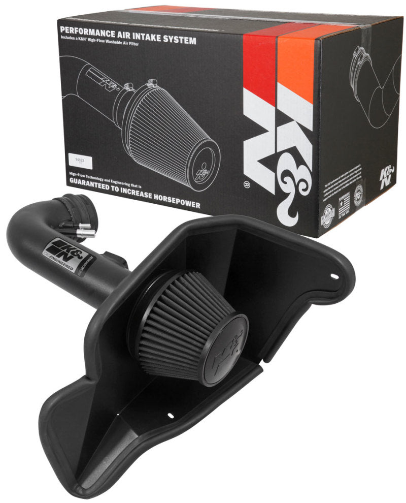 K&N 2015 Ford Mustang GT 5.0L V8 Black Performance Intake Kit (knn71-3535) - photo 9