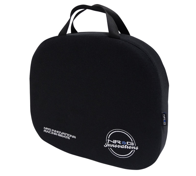 NRG Racing Seat Cushion - One Piece Memory Foam Nylon Black w/ White Stitching (SC-WHD01) - photo 2