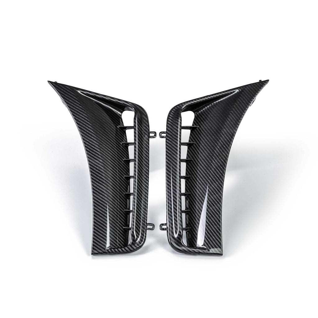 Seibon 2025-2026 Toyota GR Corolla Dry Carbon Fiber Bumper Insert - photo 2