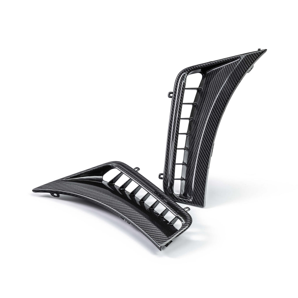 Seibon 2025-2026 Toyota GR Corolla Dry Carbon Fiber Bumper Insert - photo 3