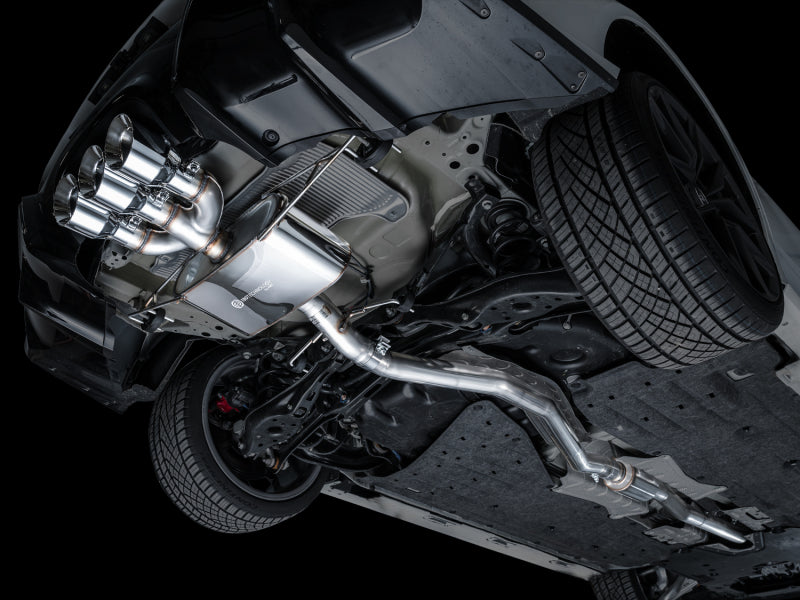 AWE Tuning 2024 Acura Integra Type S DE5 FWD Touring Edition Exhaust with Triple Chrome Silver Tips - photo 2