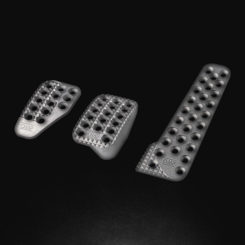 OMP Aluminum Racing Pedals (Set of 3) (OA0-1010-003)