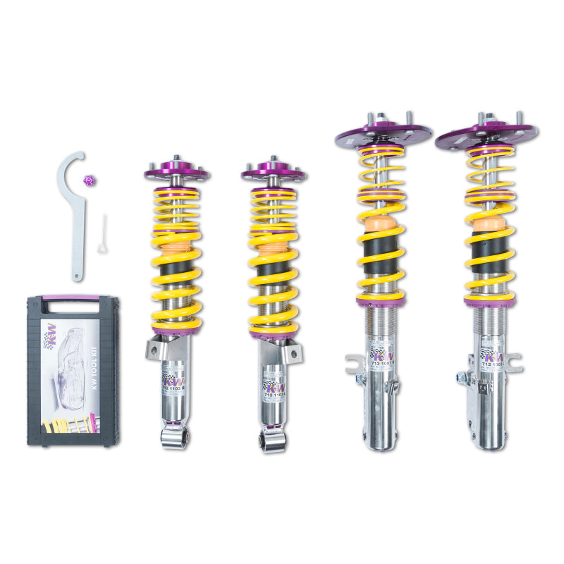 KW Clubsport Coilover Kit for Porsche 911 (993) Carrera 2 incl. Convertible + Targa (35271804)