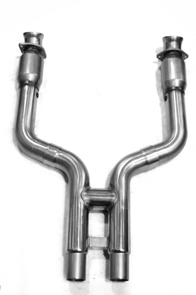 Kooks Headers 2011-2014 Ford Mustang GT 1-7/8 x3 Header & Green Catted H-Pipe Kit