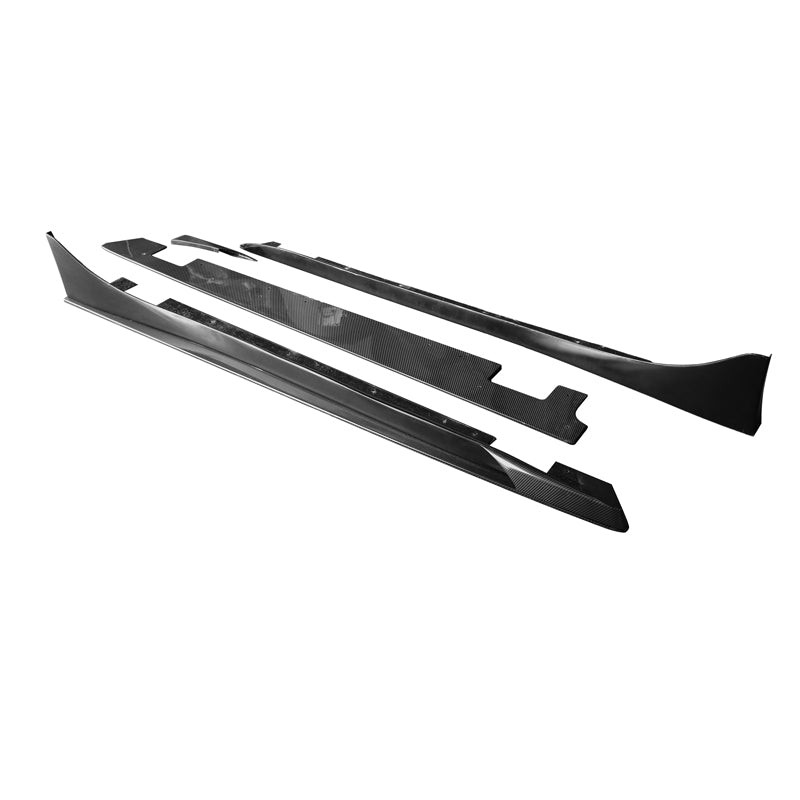 EVS Tuning FRP side skirts with carbon side step for Toyota GR Supra A90