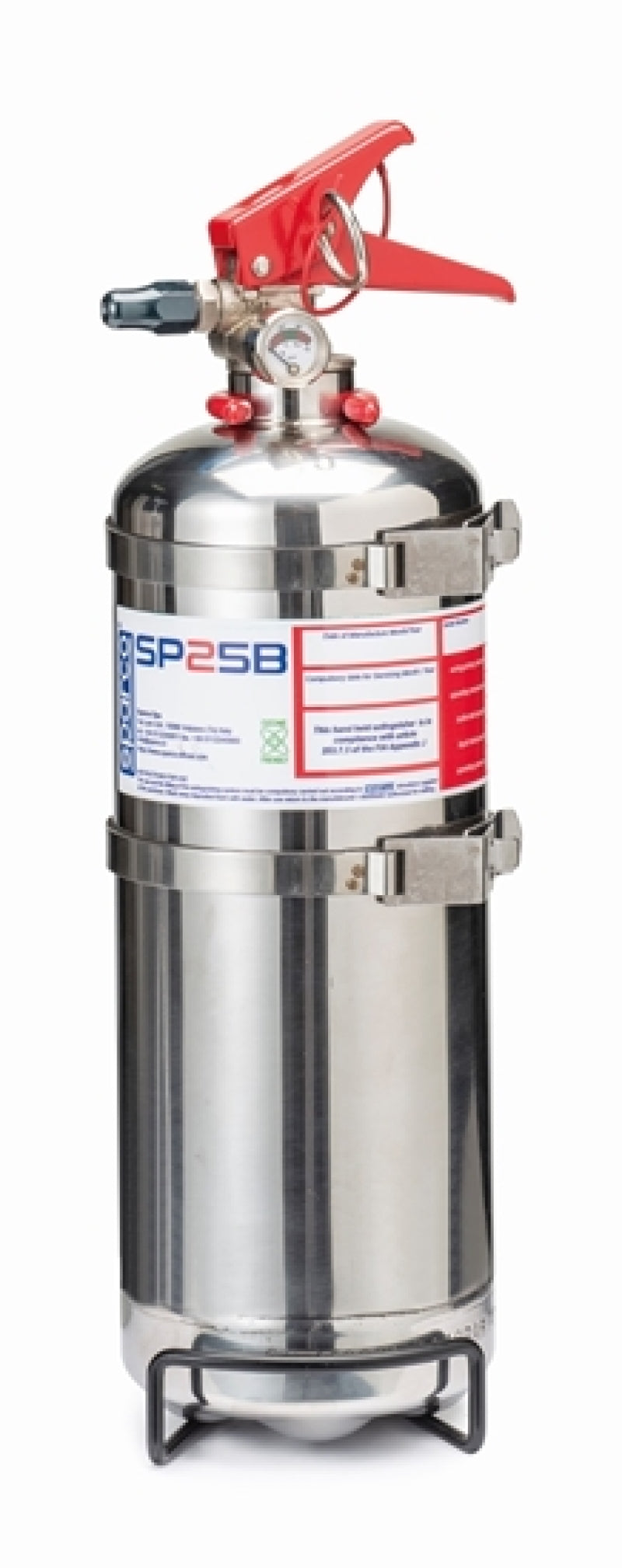 Sparco 2 Liter Handheld Steel NOVEC Extinguisher (014773BXLN2)