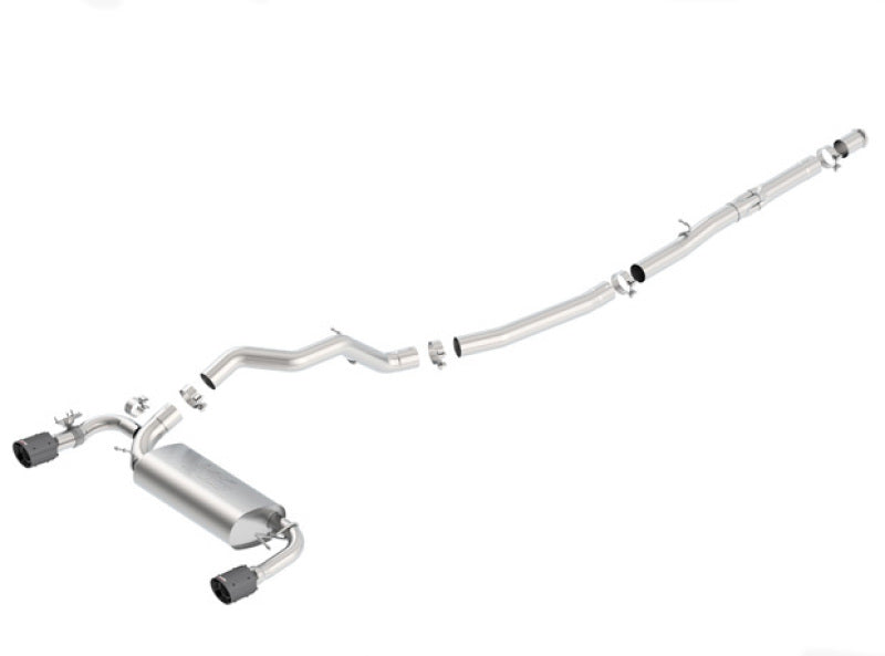 Borla 2016-2017 Focus RS Turbocharged 2.3L Single Split Exit ATAK Cat-Back Exhaust