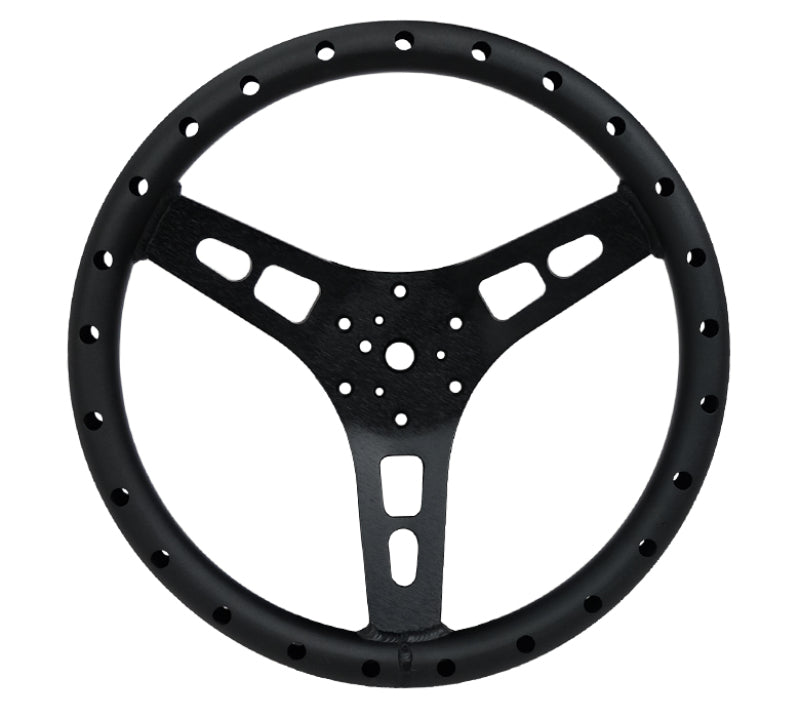 NRG Reinforced Steering Wheel Sport Full Aluminum Light Weight Welded Steering Wheel - 380mm