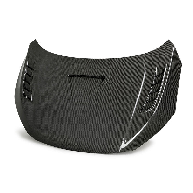 Seibon 2017-2020 Honda Civic Type R (FK8) TSII Style Carbon Fiber Hood