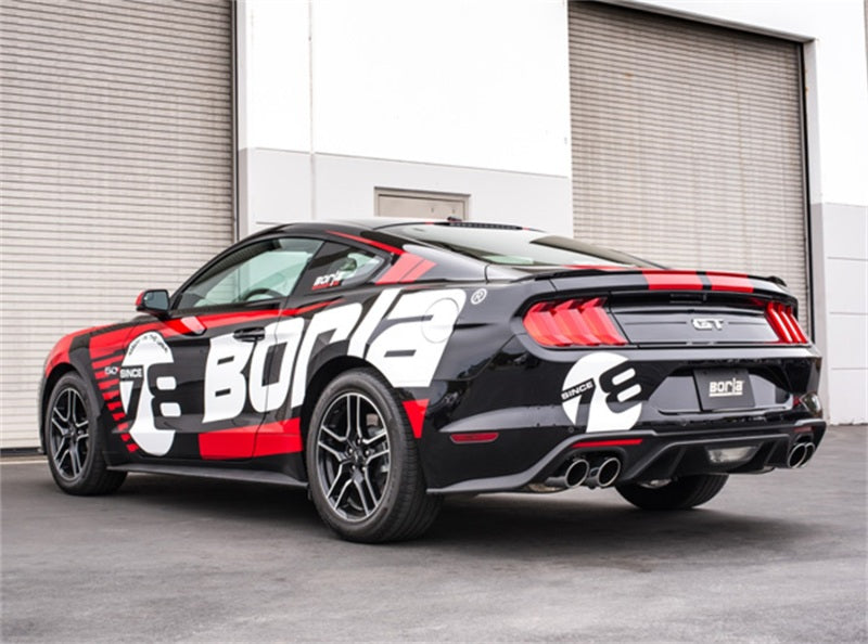 Borla 2018 Ford Mustang GT 5.0L AT/MT 3in ATAK Cat-Back Exhaust with Valves - photo 4
