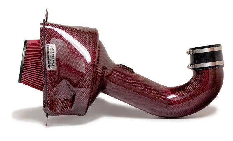 CORSA Performance 2014-2019 Chevrolet Corvette C7 6.2L V8 Red Carbon Fiber Air Intake (Does Not Fit Z06/ZR1) (cor44002D-R)