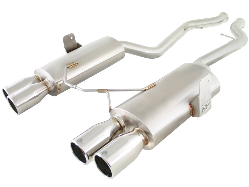 aFe MACH Force-Xp Exhaust Cat-Back 2.5in Dia 304 Stainless Steel Polished Tips 2007-2013 BMW M3 (E92/93) V8 4.0L - photo 3