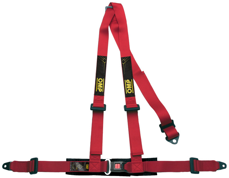 OMP 3 POINT Harness - ROAD 3 ECE 2208 Black (DA0-0504-B01-071)