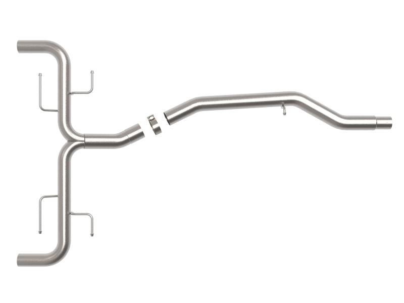 aFe 2017-2021 Alfa Romeo Giulia L4-2.0L MACH Force-Xp 2in to 2-1/2in 304 Stainless Steel Axle-Back Exhaust - photo 3