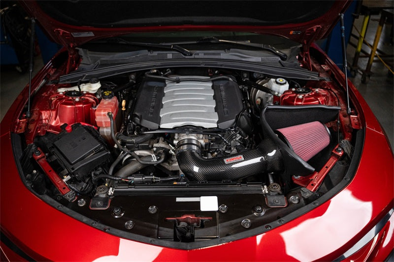 CORSA Performance 2016-2024 Chevrolet Camaro SS 6.2L V8 Carbon Fiber Open Element Air Intake - Dry (cor44018D) - photo 2