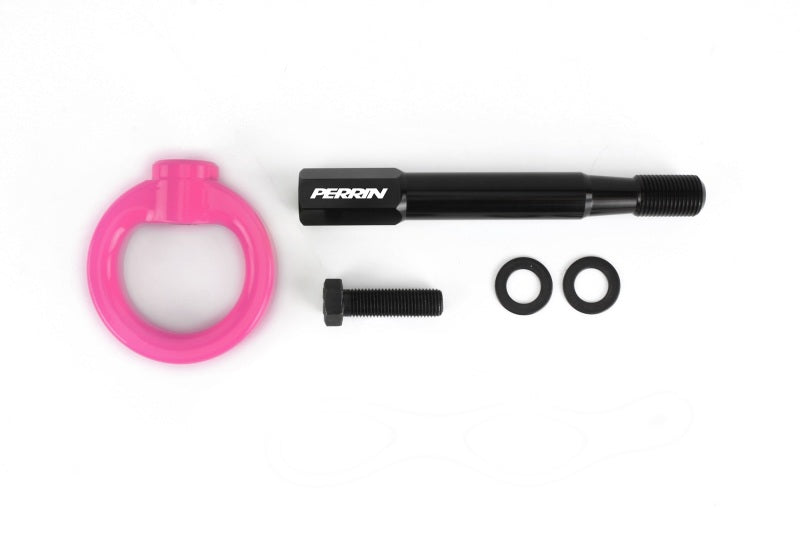 Perrin 22-26 Subaru WRX / 18-23 Crosstrek Tow Hook Kit (Rear) - Hyper Pink (PSP-BDY-257HP) - photo 3